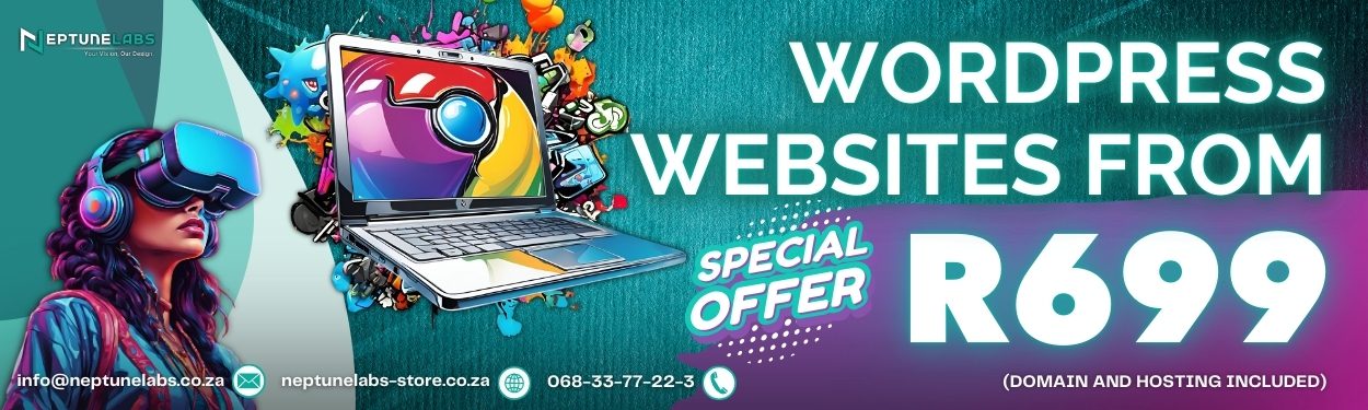 Rethar Osman Abdullah _ NeptuneLabs specializes in web design, WordPress websites, eCommerce websites, graphic design, logo design, chatbots, and WhatsApp form ordering in Cape Town, Gauteng, and across South Africa.